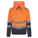 Regatta Pro Hi-Vis Hoodie Orange 3X Large 56" Chest
