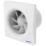 Vent-Axia 495703 SZ1 100mm (4") Axial Bathroom Extractor Fan with Timer White 240V