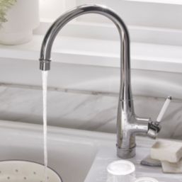 Swirl Louise Kitchen Mono Mixer Chrome