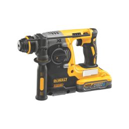DEWALT DCH273H2T-GB 2.5kg 18V 2 x 5.0Ah Li-Ion PowerStack Brushless Cordless SDS+ Drill