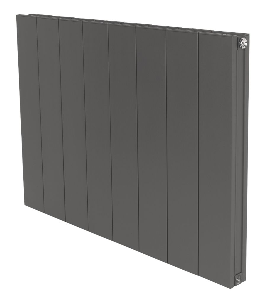 Towelrads 600mm x 817mm 2658BTU Anthracite Horizontal Designer Radiator