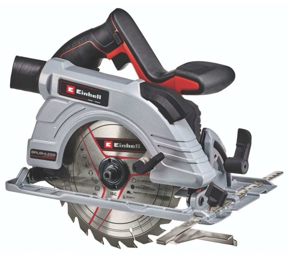Einhell Professional TP-CS 18/190 Li BL-Solo 190mm 18V Li-Ion Power X-Change Brushless Cordless Circular Saw - Bare