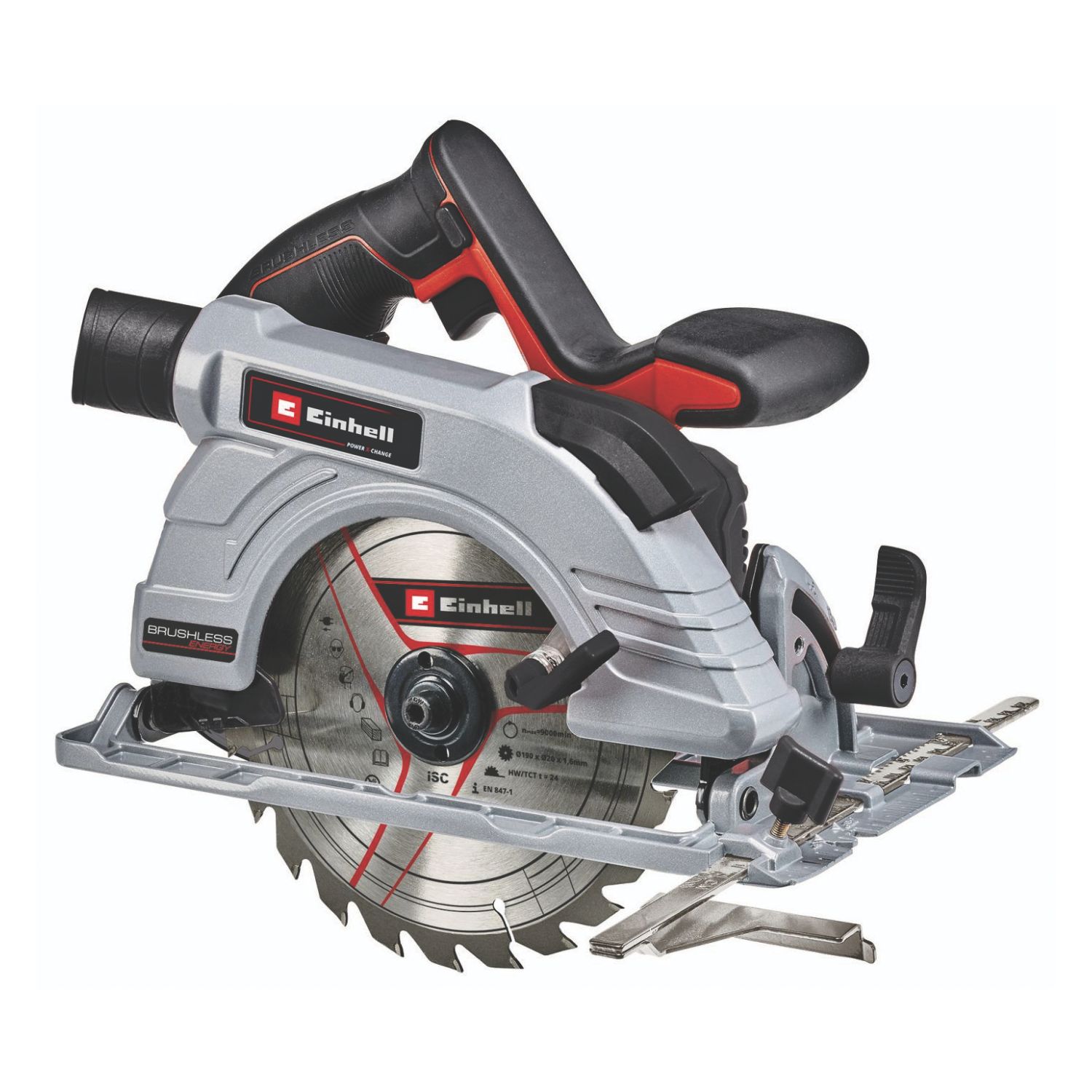 Einhell Professional TP-CS 18/190 Li BL-Solo 190mm 18V Li-Ion Power X-Change Brushless Cordless Circular Saw - Bare (803TH)