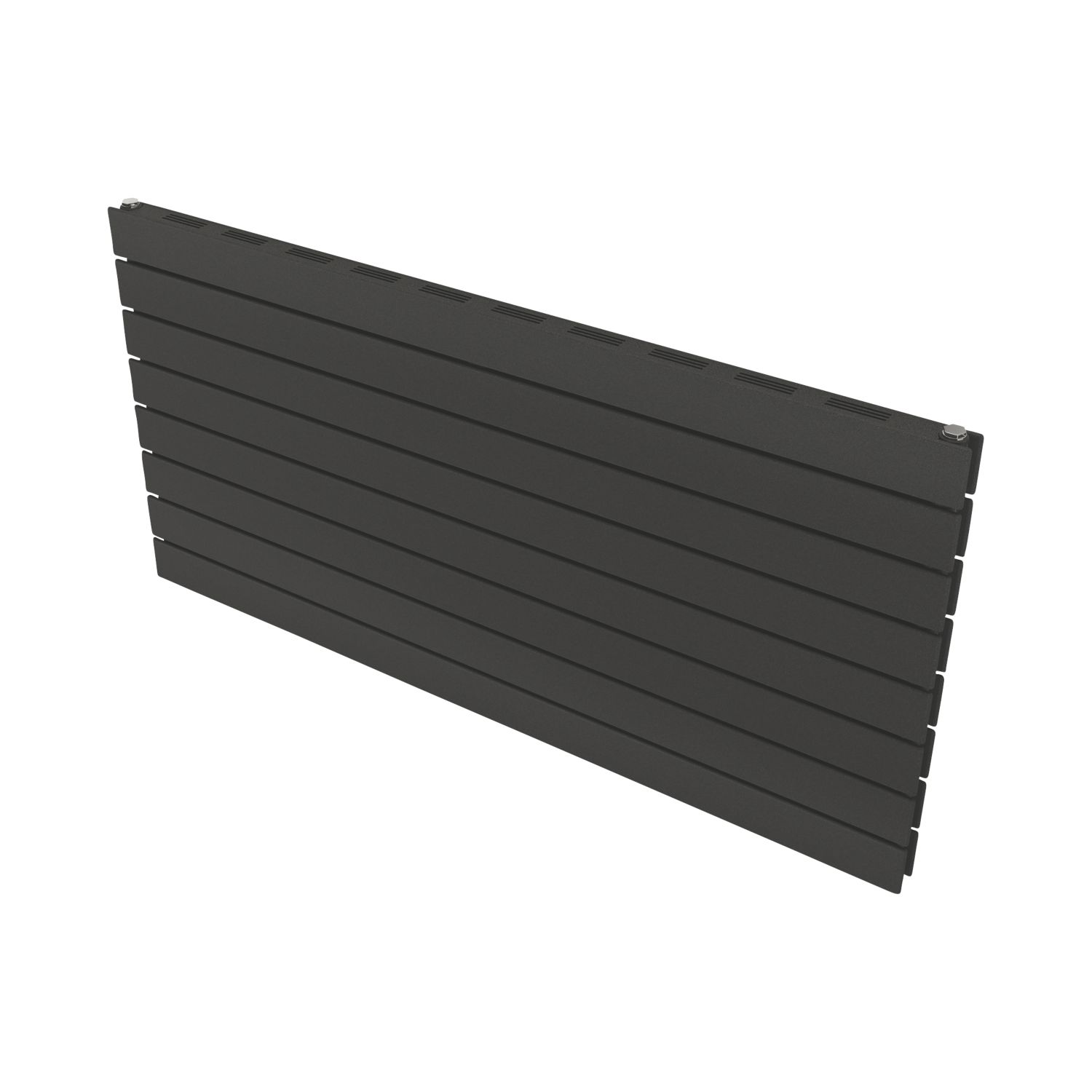Ximax Oceanus 595mm x 1200mm 3758BTU Anthracite Horizontal Designer Radiator (803TR)
