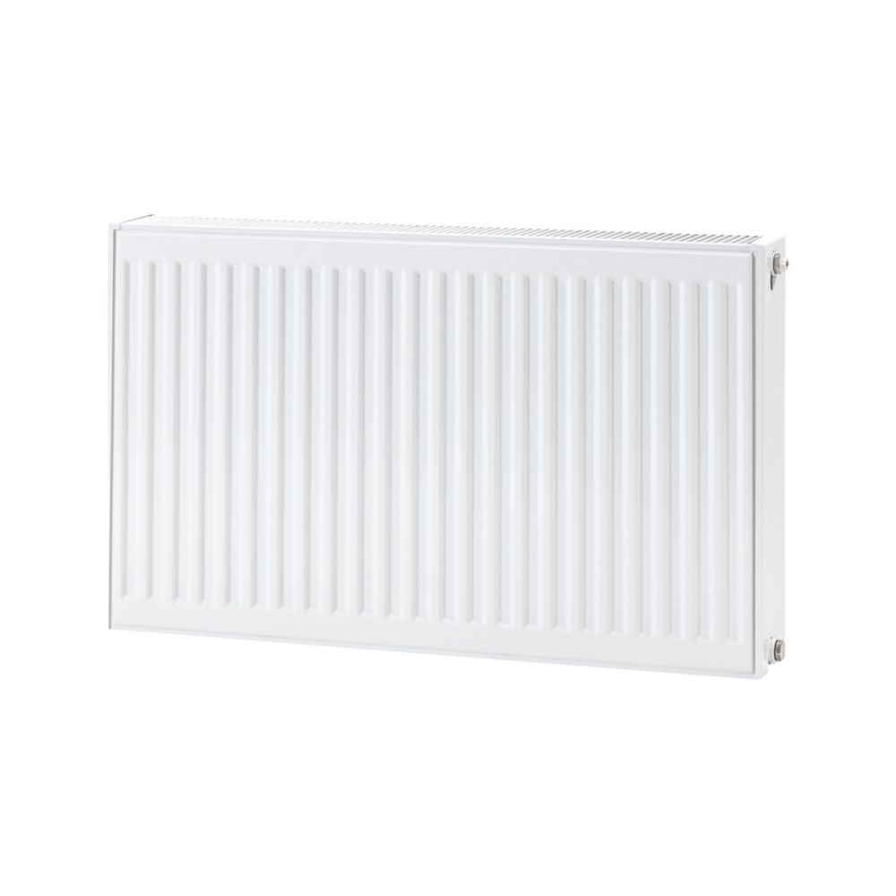 Flomasta  Type 22 Double-Panel Double Convector Radiator 500mm x 800mm White 4017BTU