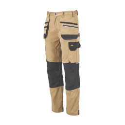 Site Kirksey Work Trousers Tan / Black 36" W 32" L