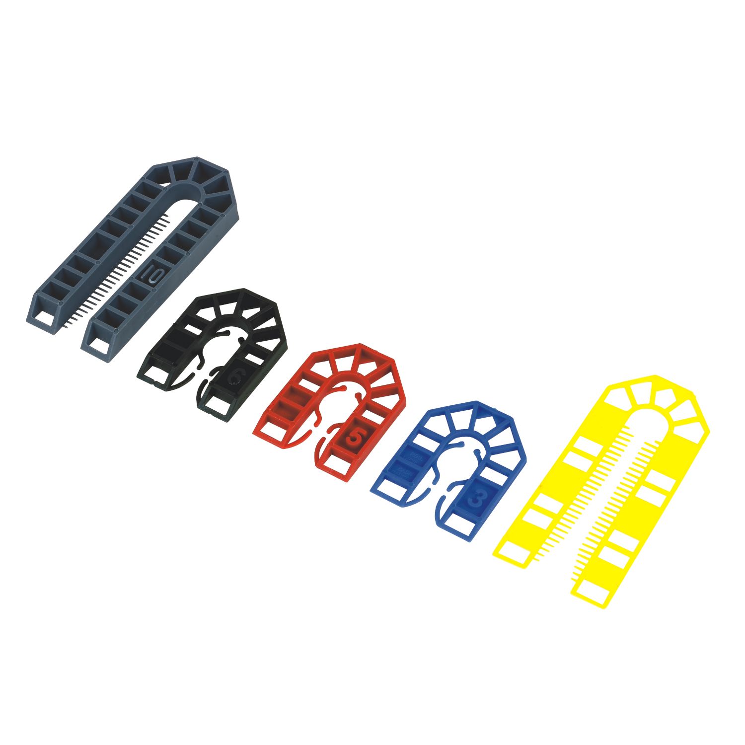 Broadfix Assorted Plastic Shims Medium 200 Pcs (80408)