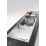 Franke Galassia 1 Bowl Stainless Steel Inset Kitchen Sink  1000mm x 500mm