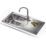 Franke Galassia 1 Bowl Stainless Steel Inset Kitchen Sink  1000mm x 500mm