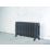 Arroll 470mm x 914mm 3378BTU Anthracite Cast Iron 3 Column Radiator