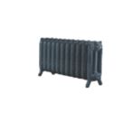 Arroll 470mm x 914mm 3378BTU Anthracite Cast Iron 3 Column Radiator