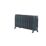 Arroll 470mm x 914mm 3378BTU Anthracite Cast Iron 3 Column Radiator