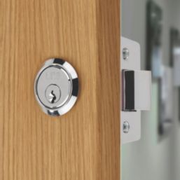 ERA  Replacement Rim Cylinder Polished Chrome 33mm