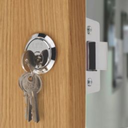 ERA  Replacement Rim Cylinder Polished Chrome 33mm