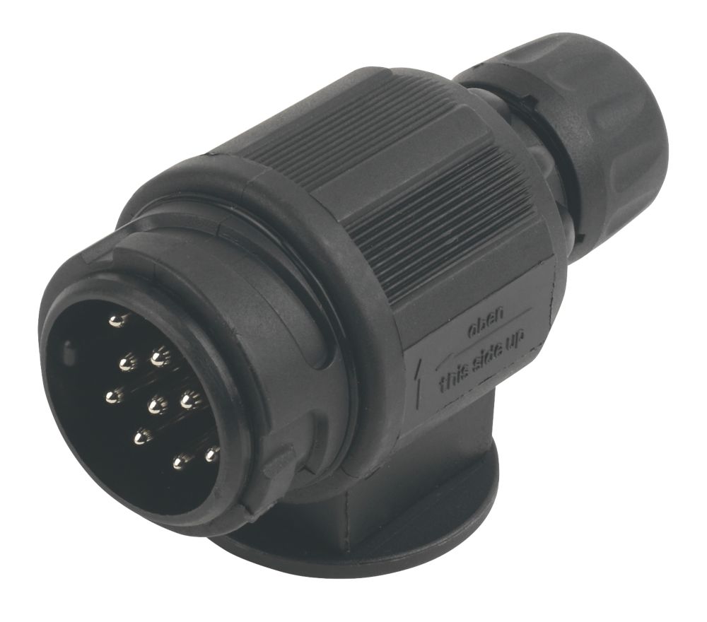Maypole MP128 13Pin European Trailer Board Plug 12V Screwfix
