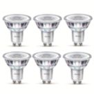 Philips   GU10 LED Light Bulb 390lm 4.6W 6 Pack