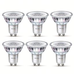 Philips   GU10 LED Light Bulb 390lm 4.6W 6 Pack