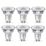 Philips   GU10 LED Light Bulb 390lm 4.6W 6 Pack
