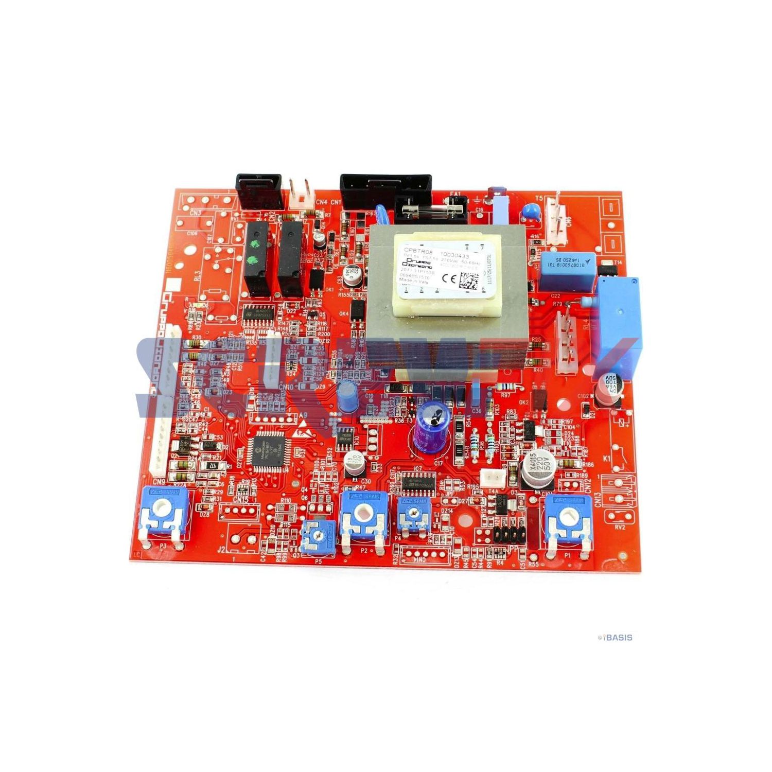 Vokera 10030433 Dual Printed circuit board - Red (804KG)