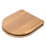 Croydex Levico Soft-Close with Quick-Release Toilet Seat Moulded Wood Natural Finish