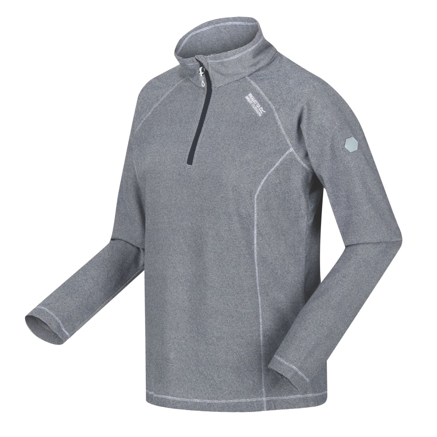 Regatta Montes Womens Half-Zip Fleece Navy (White) Size 8 (804PJ)