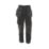 DeWalt Harrison Work Trousers Black/Grey 32" W 31" L