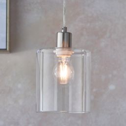 Quay Design Tabitha Ceiling Pendant Brushed Nickel