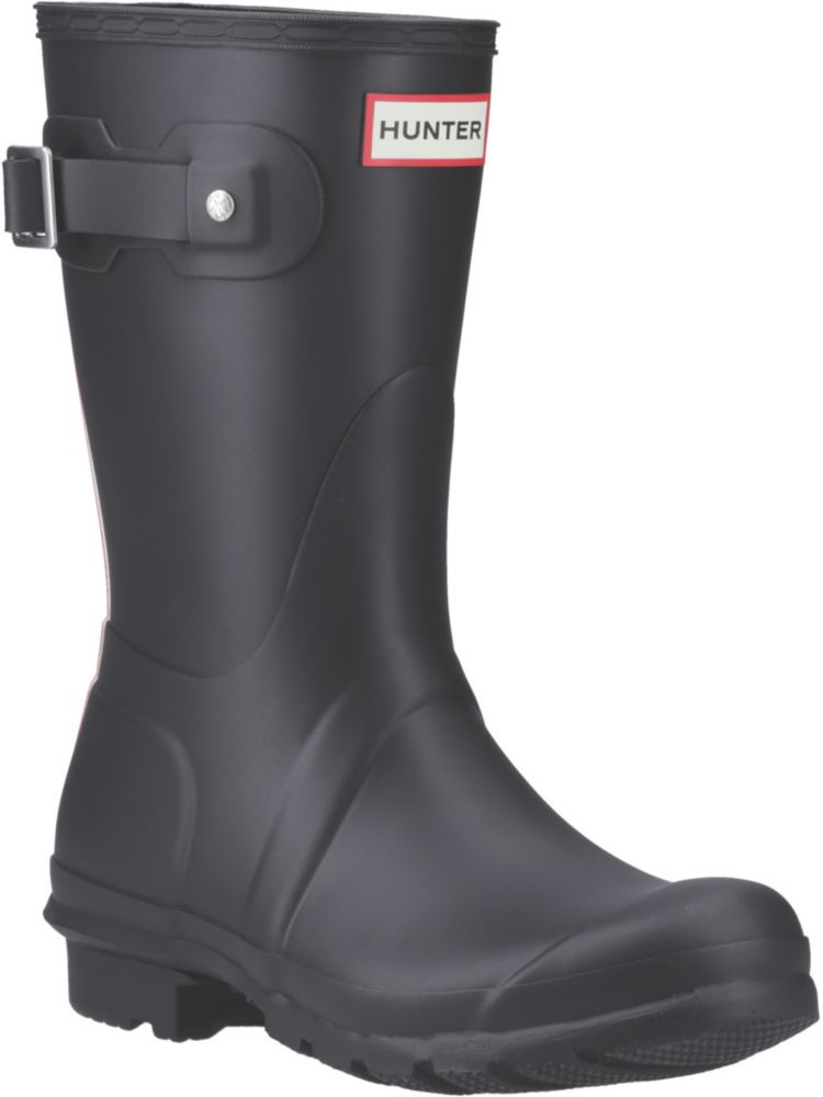 Hunter Original Short Size 3 Womens Black Non Safety Wellies - Screwfix