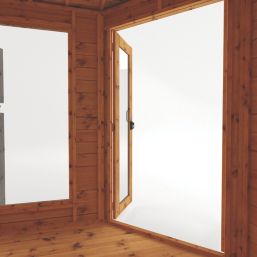 Mercia Corner 10' x 6' 6" (Nominal) Pent Tongue & Groove Timber Summerhouse & Shed