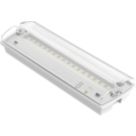 Brackenheath  Outdoor Maintained or Non-Maintained Emergency Rectangular LED Bulkheads White 3W 150lm