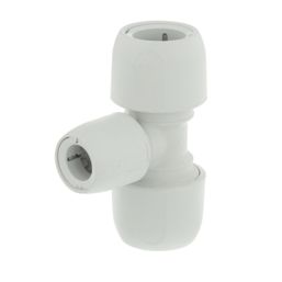 Hep2O  Plastic Push-Fit Reducing Tee 22mm x 22mm x 15mm