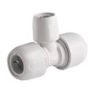 Hep2O  Plastic Push-Fit Reducing Tee 22mm x 22mm x 15mm