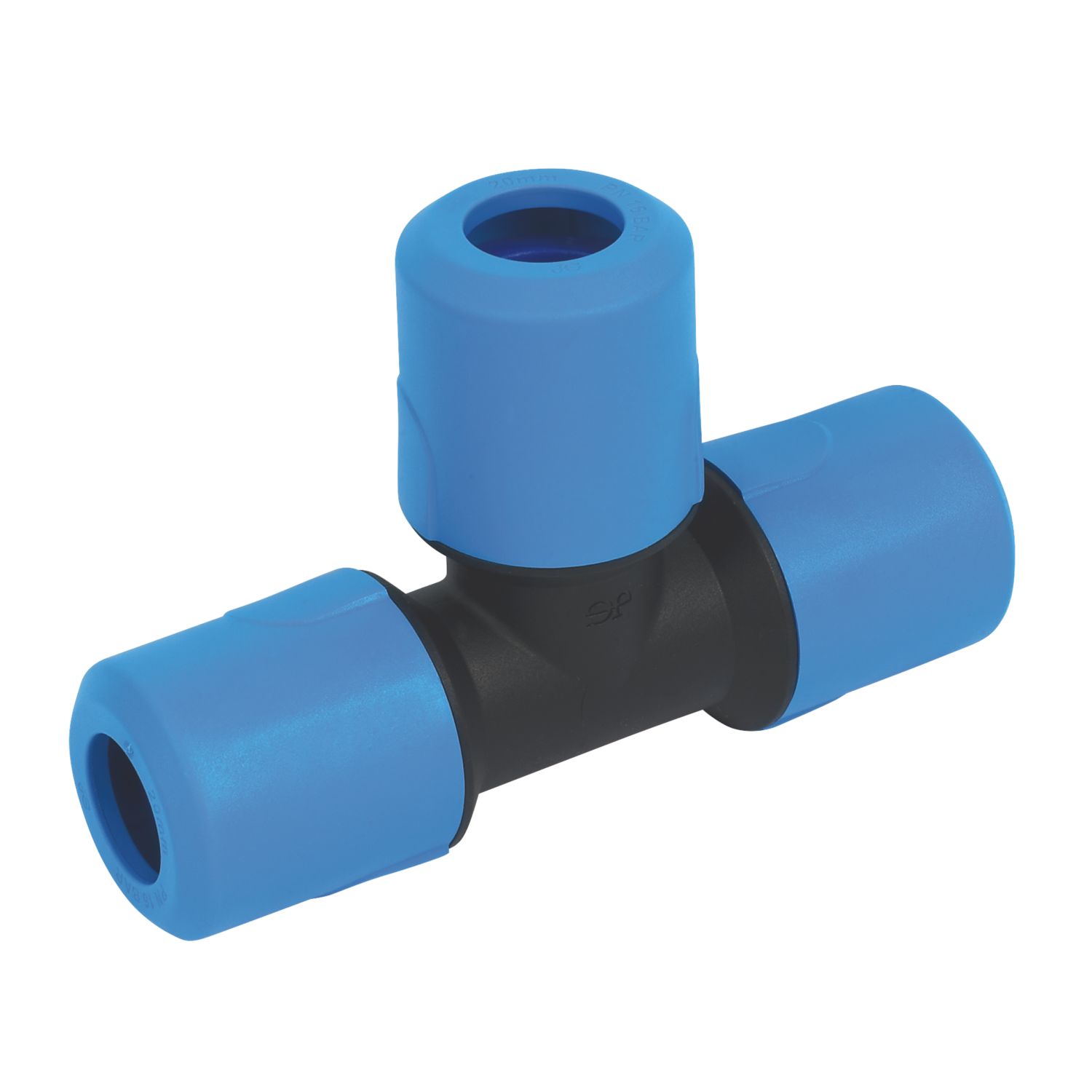 JG Speedfit MDPE Push-Fit Equal Tee 20mm (80562)