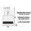 Master Lock 5EURD   Water-Resistant   Padlock  Steel 51mm