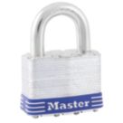 Master Lock 5EURD   Water-Resistant   Padlock  Steel 51mm