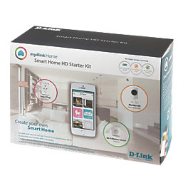 mydlink    Smart Home Starter Kit &    Camera
