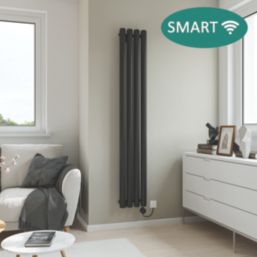 Ximax Erupto 900W Electric Radiator 1800mm x 285mm Black 3072BTU