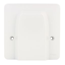 Hager Sollysta WMP50FO 45A Unswitched Flex Outlet  White