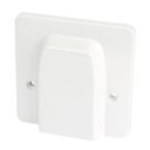 Hager Sollysta WMP50FO 45A Unswitched Flex Outlet  White