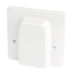 Hager Sollysta WMP50FO 45A Unswitched Flex Outlet  White