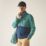 Regatta Frankie Colour Block Full Zip Fleece Arctic Moonlight Denim 3X Large 58.2" Chest