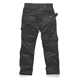 Scruffs TradeFlex Trousers Black 40" W 32" L