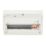 Contactum Defender 1.0 18-Module 14-Way Part-Populated  Main Switch Consumer Unit with SPD