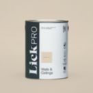 LickPro Max+ 5Ltr Beige 01 Matt Emulsion  Paint
