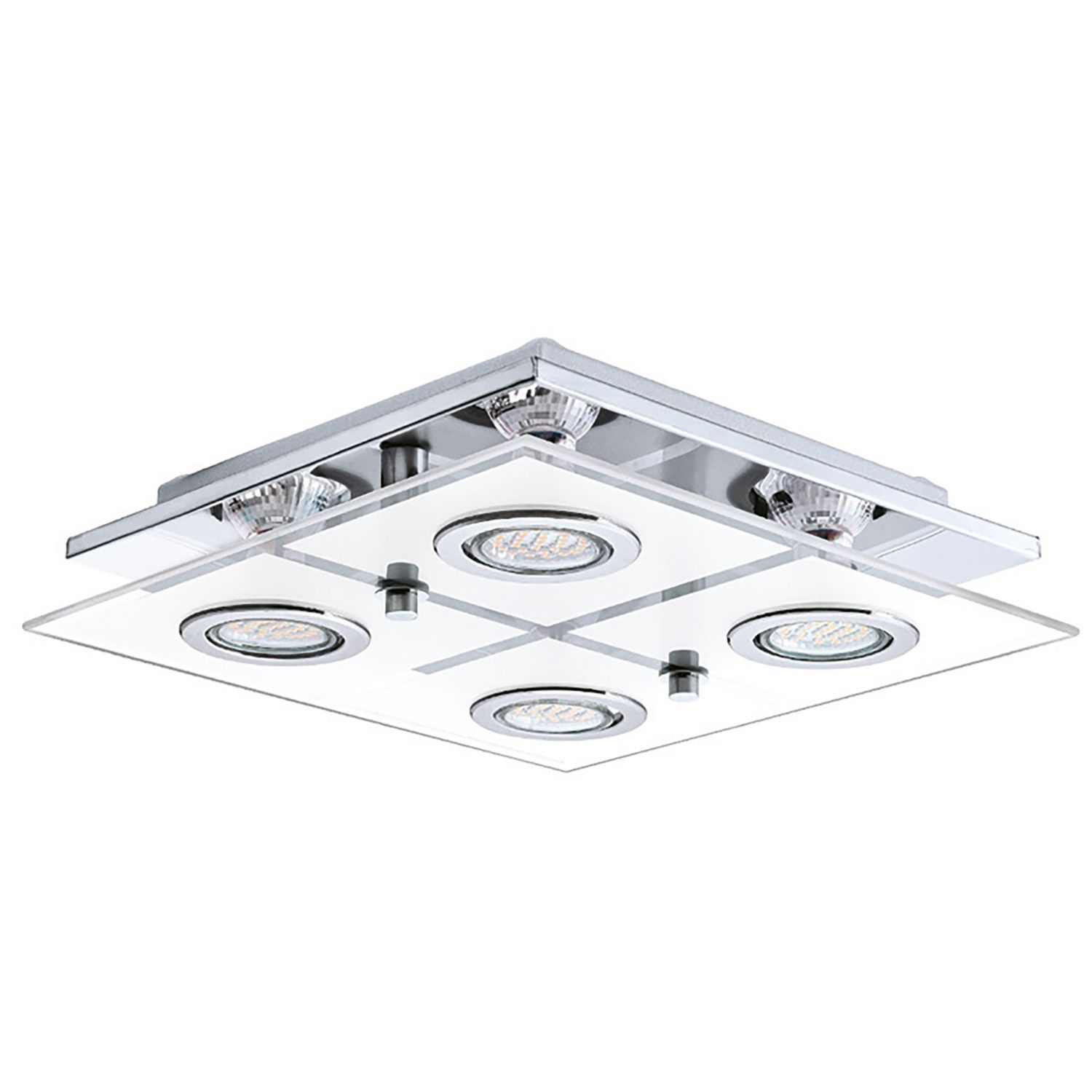 Eglo Cabo LED Ceiling Spotlight Chrome 8W 250lm (805PL)
