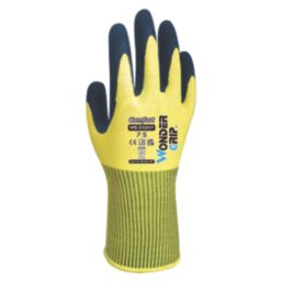 Wonder Grip WG-310HY Comfort Gloves Yellow Small
