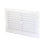 Map Vent Fixed Louvre Vent White 229mm x 152mm