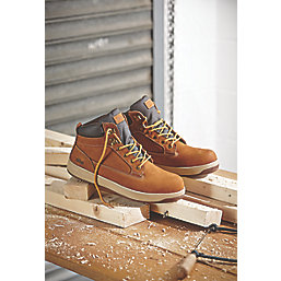 Site Touchstone    Safety Boots Dark Honey Size 12