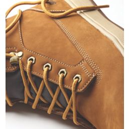 Site Touchstone Size 12  Dark Honey Water-Resistant Steel Toe Cap Safety Boots