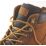 Site Touchstone Size 12  Dark Honey Water-Resistant Steel Toe Cap Safety Boots